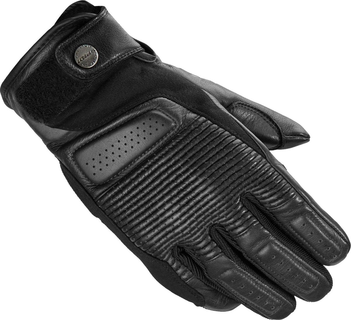 Spidi Clubber Black Motorcycle Gloves 2XL
