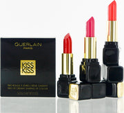 Guerlain KissKiss Trio of creamy shaping lip colour - set van 3 lipsticks - 344 - 361 - 325