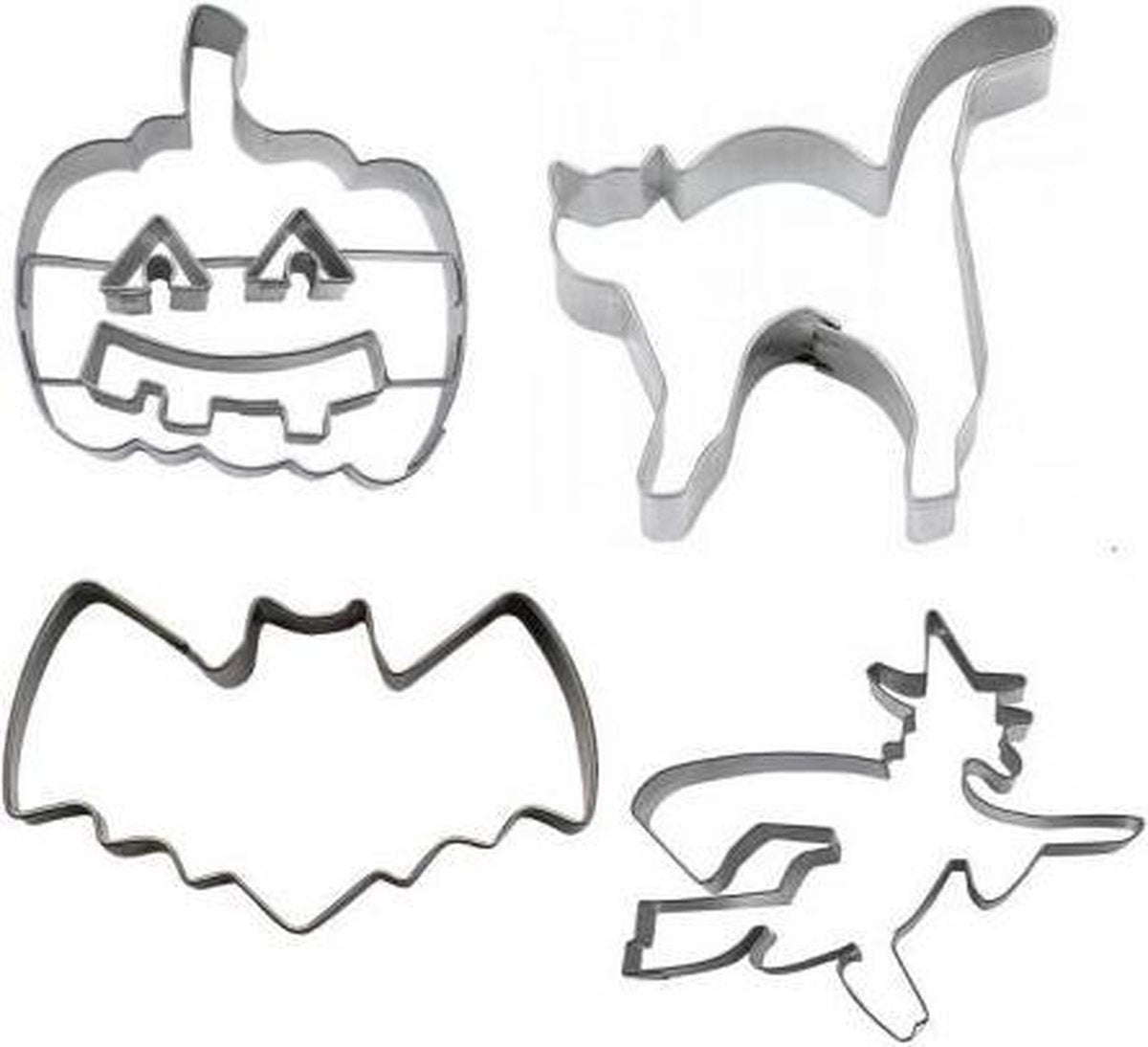Set van 4 Halloween uitstekers - Städter