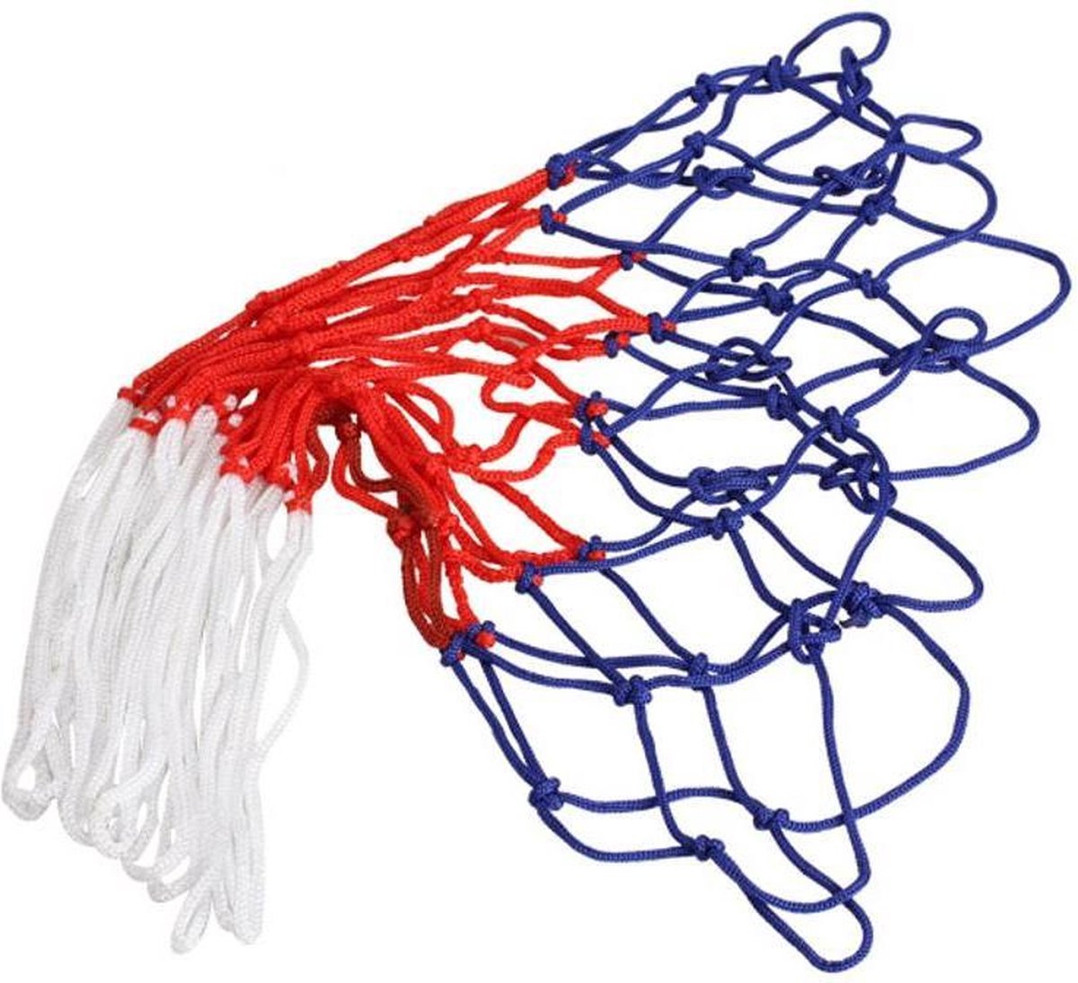 Professioneel Basketbalnet - Basket net - Basketnet - Basketball - Basketballring - Basketballringnet - Sport - Rood Wit Blauw - Basketbalnetten