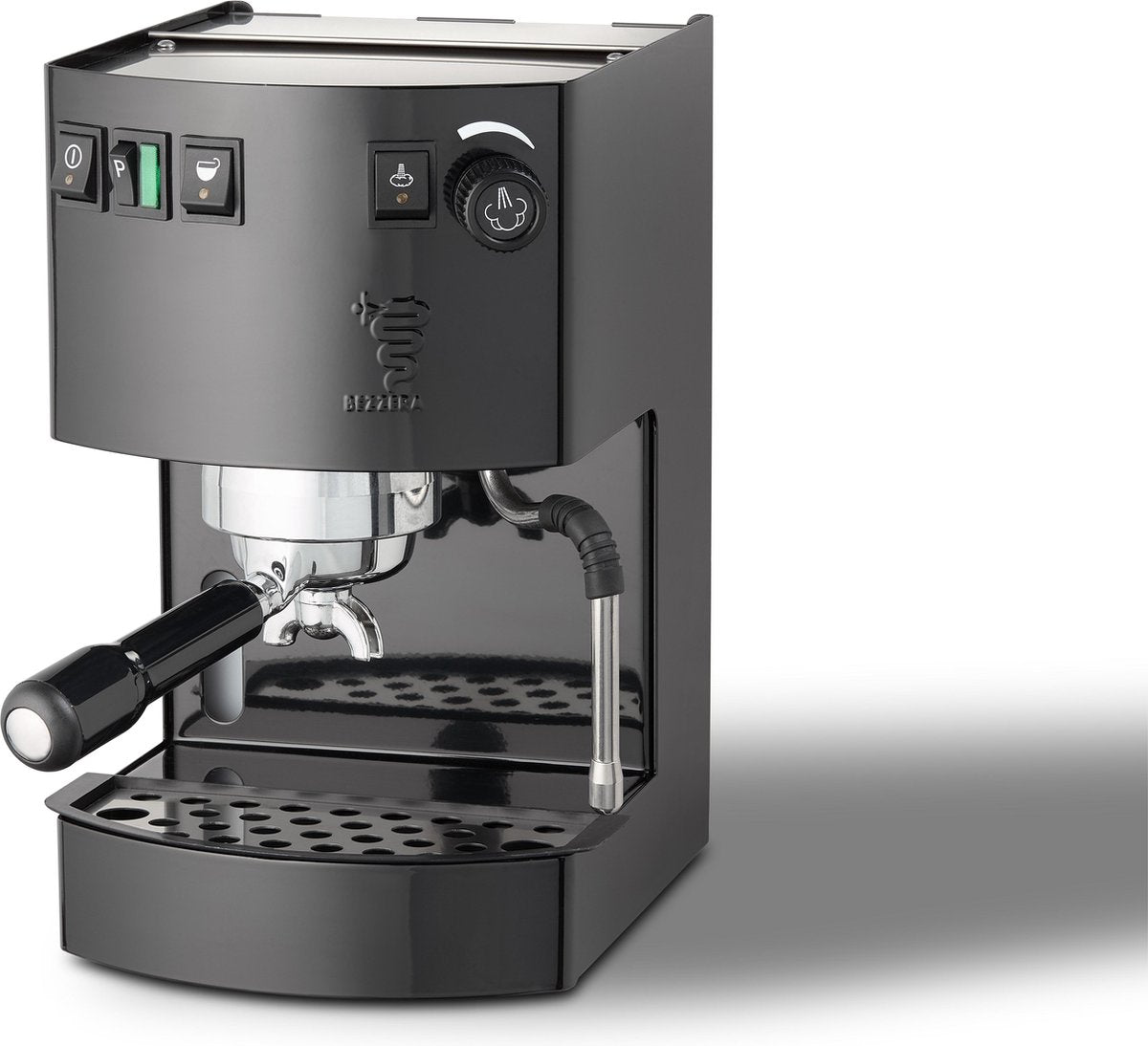 Bezzera Hobby V2 - Pistonmachine - Espressomachine - 58mm Piston / Portafilter - 1100 Watt - Zwart