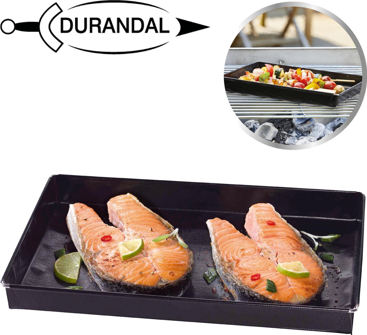 Durandal Grillschale Kunststoff Kommenset