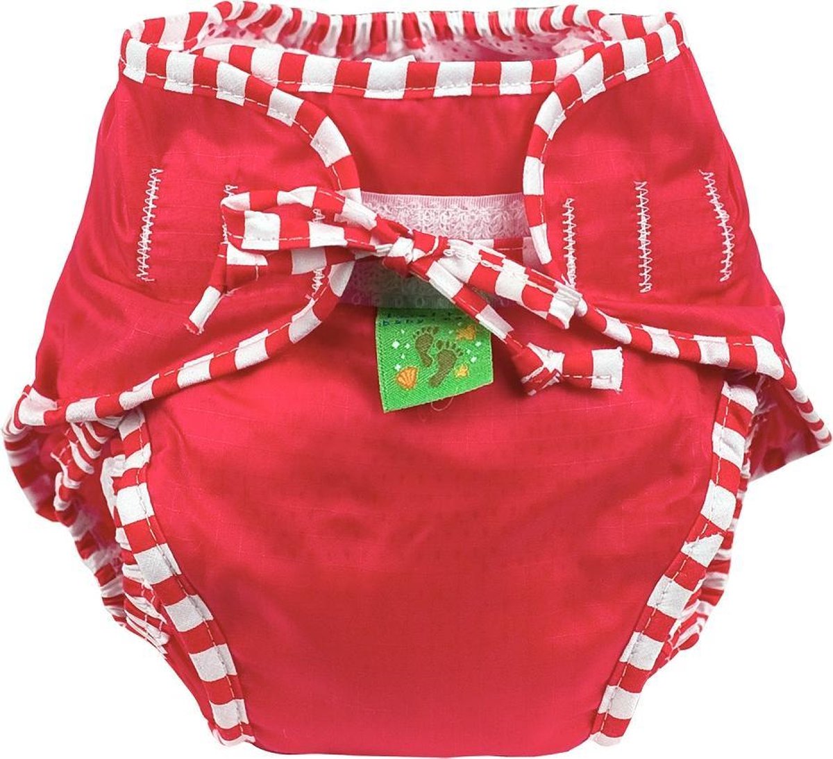 Kushies - luier -  wasbare zwemluier - zwembroekje - maat 2 - 3/6 kg - Rood