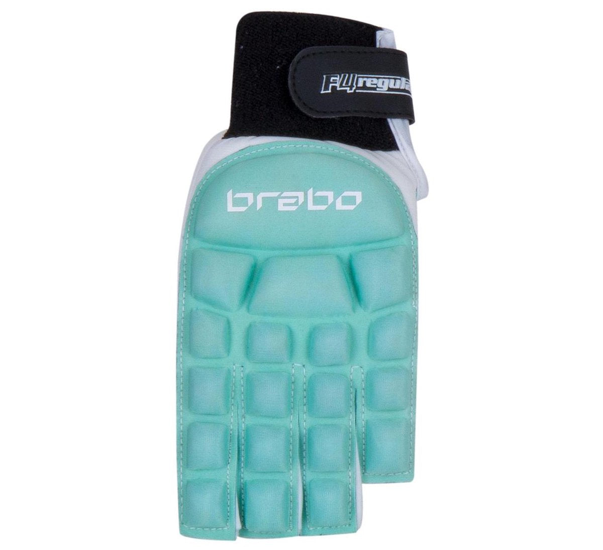 Brabo Foam Glove F4.1 w/o Thumb L.H. Aqua Sporthandschoenen Unisex - Maat XS