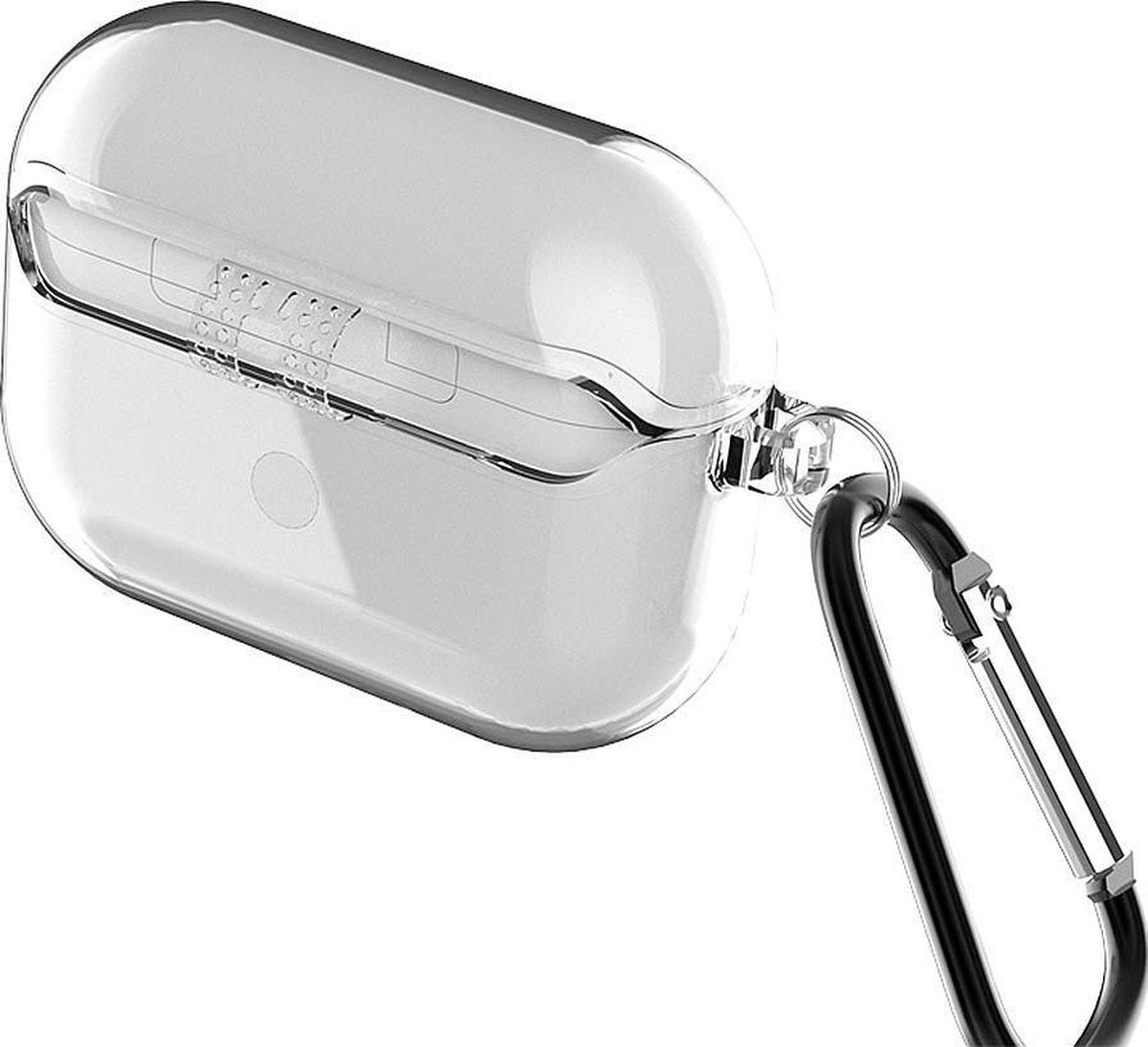 Airpods Pro Hoesje - Siliconen Soft Case - Transparant