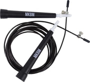 MKBM Springtouw van Fajah Lourens - Onmisbare Sportaccessoire voor Afvallen en Conditie - 1 Stuk (Zwart)