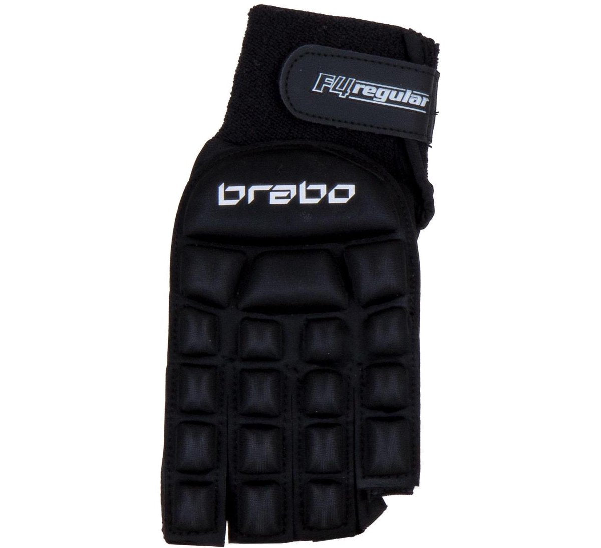 Brabo Foam Glove F4.1 w/o Thumb L.H. Black Sporthandschoenen Unisex - Maat XXS