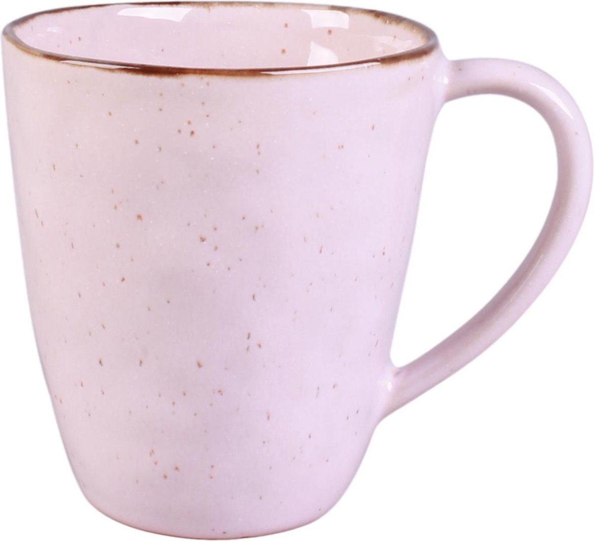 SupervintageKitchen Trend Stoneware servies | Beker | Lichtroze |  350 ML  | Aardewerk
