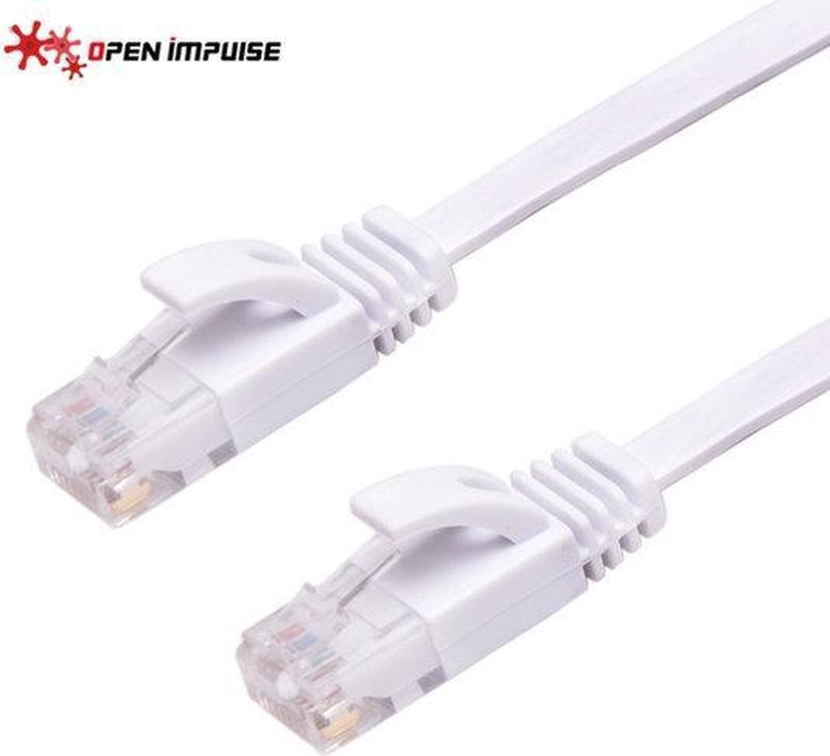 ACT CAT6 U/UTP PVC massief met adersplitter 100 m rol