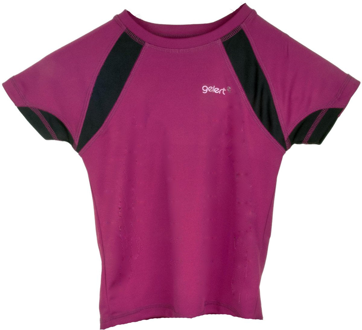 Meisjes Oudoor Wandelshirt - Gelert Summer Tech - Paars/Zwart maat 116 (5/6jr)