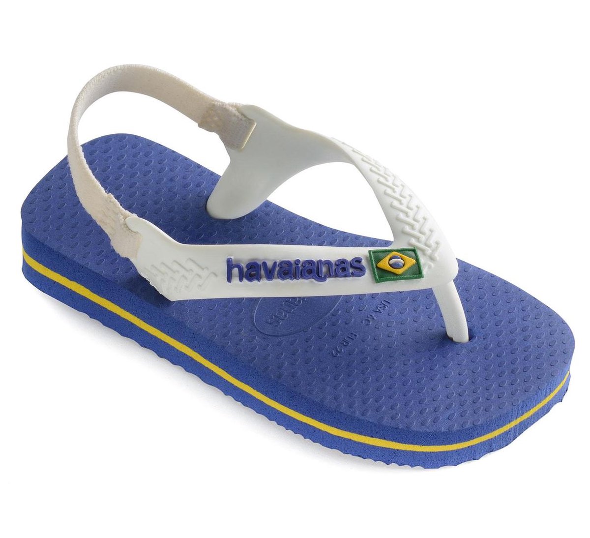 Havaianas Baby Brasil Logo II Jongens Slippers - Marine Blue - Maat 21