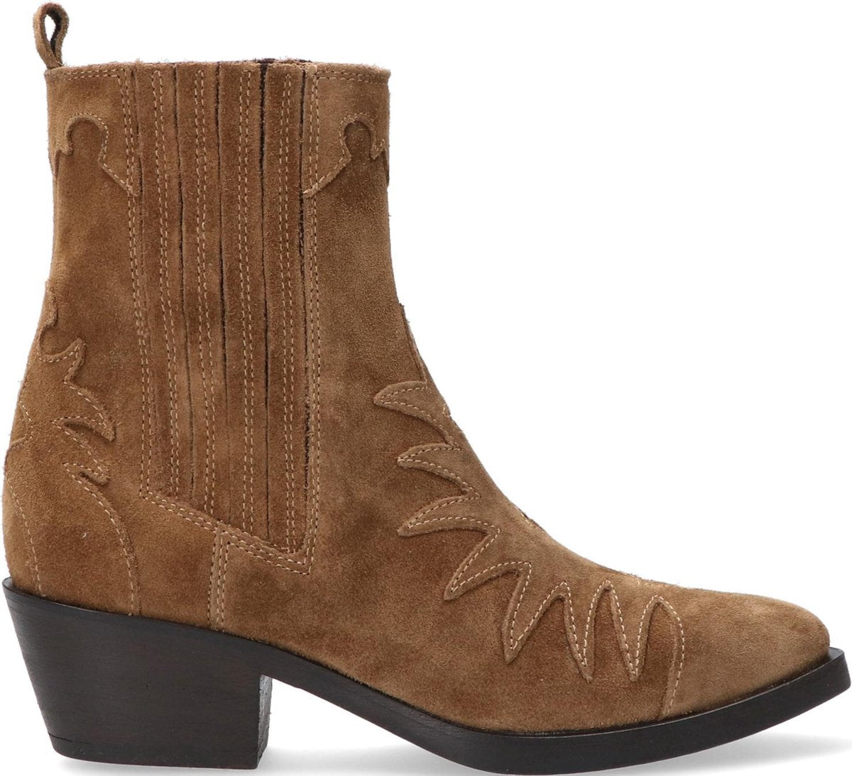 Verton 2paper200 Enkellaarsjes - Enkelboots - Dames - Bruin - Maat 36