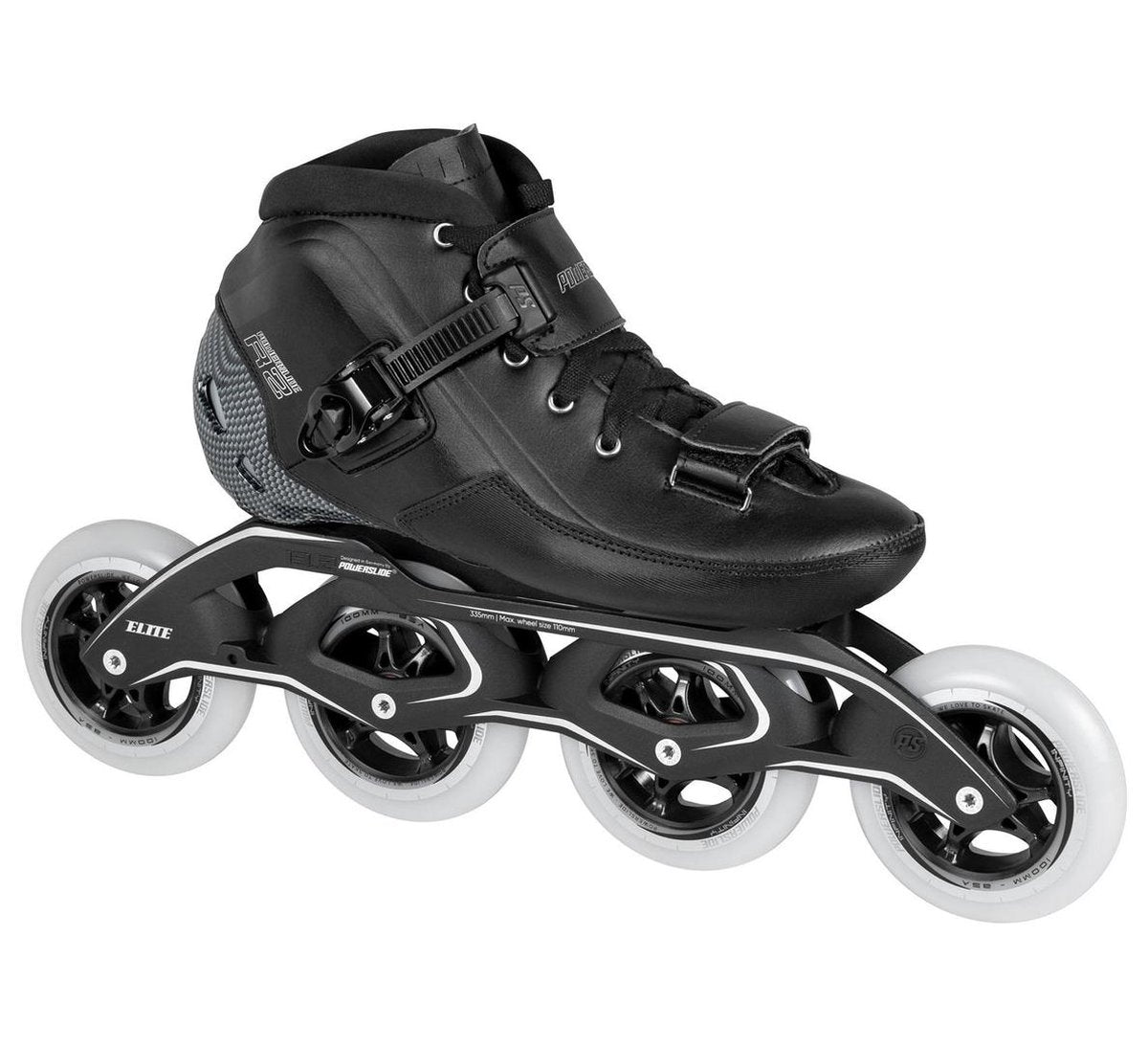 Powerslide Powerslide R2 100 Inlineskates - Maat 43 - Unisex - zwart/wit