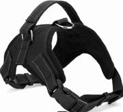 Honden Harnas - Hondentuig - Maat XL - Tuigje - Verstelbaar Harnas - Zwart - Borstomvang 72-92cm - Easy Walk
