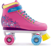 SFR Rolschaatsen - Maat 34Kinderen - Roze/Blauw/Geel