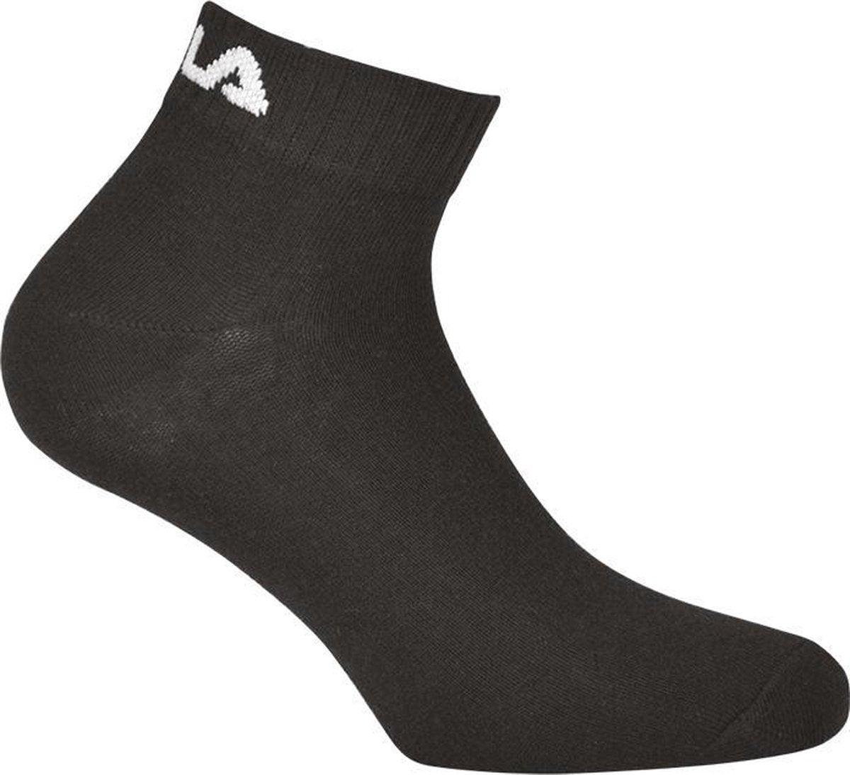 Fila - Uni - Quarter unisex socks 3-pack - Zwart - 43-46
