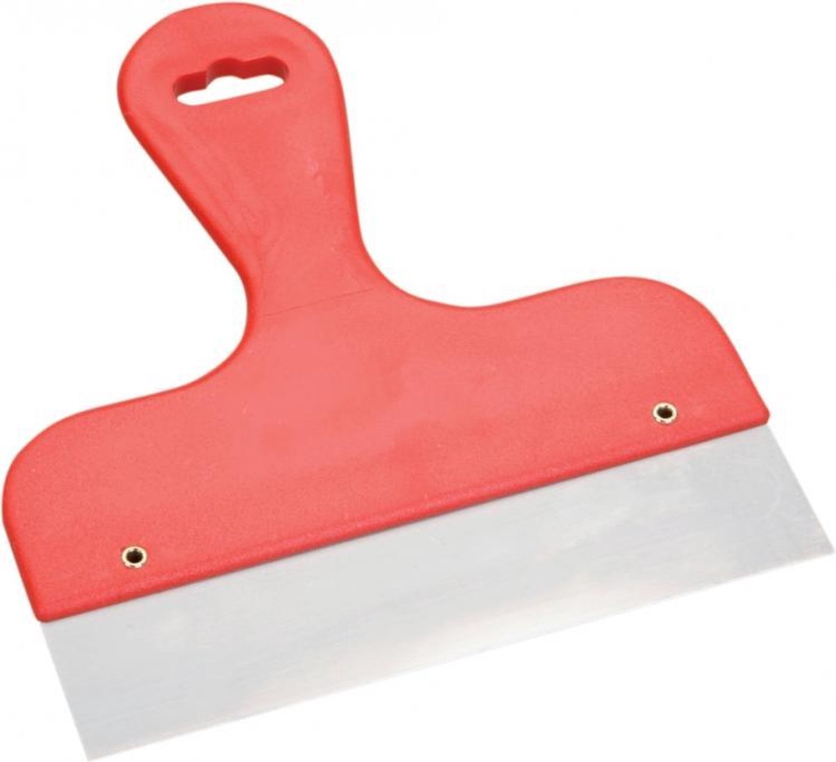 Natural Steekmes plastic handvat Rood 23CM