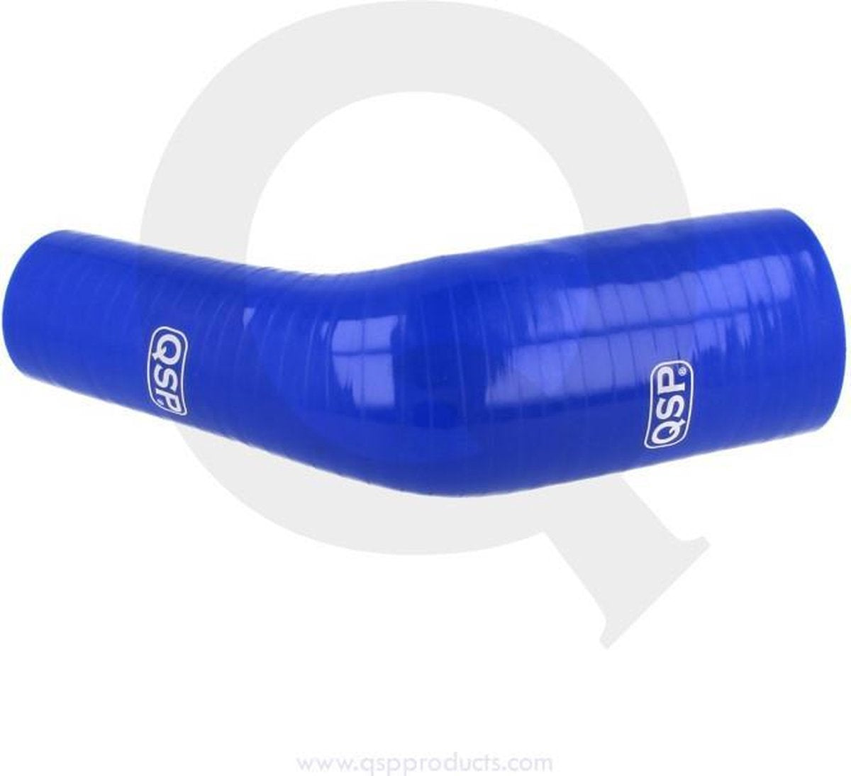 QSP Siliconen slang verloop 45° 76 - 57 mm