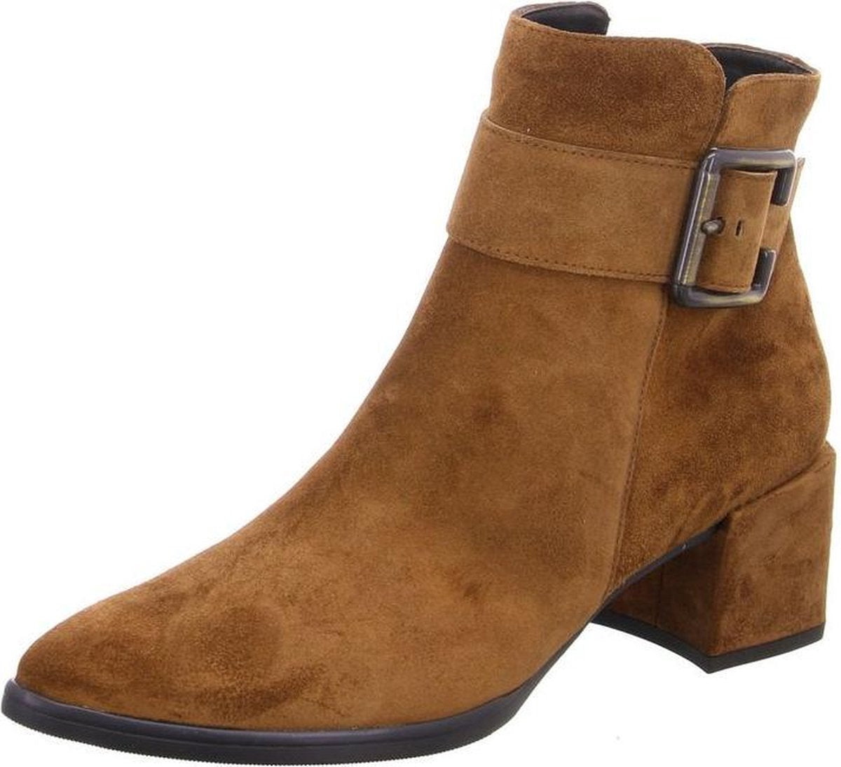 Paul Green Dames Enkellaarsjes 9578 - Bruin - Maat 38