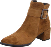 Paul Green Dames Enkellaarsjes 9578 - Bruin - Maat 38