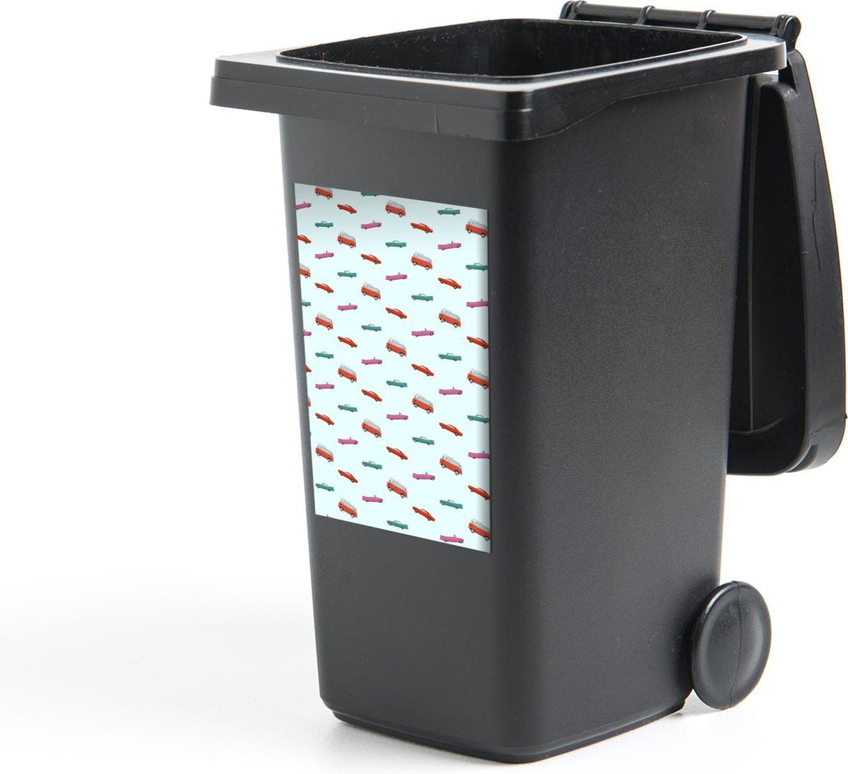 Container sticker Auto - Kleuren - Patroon - 40x60 cm - Kliko sticker