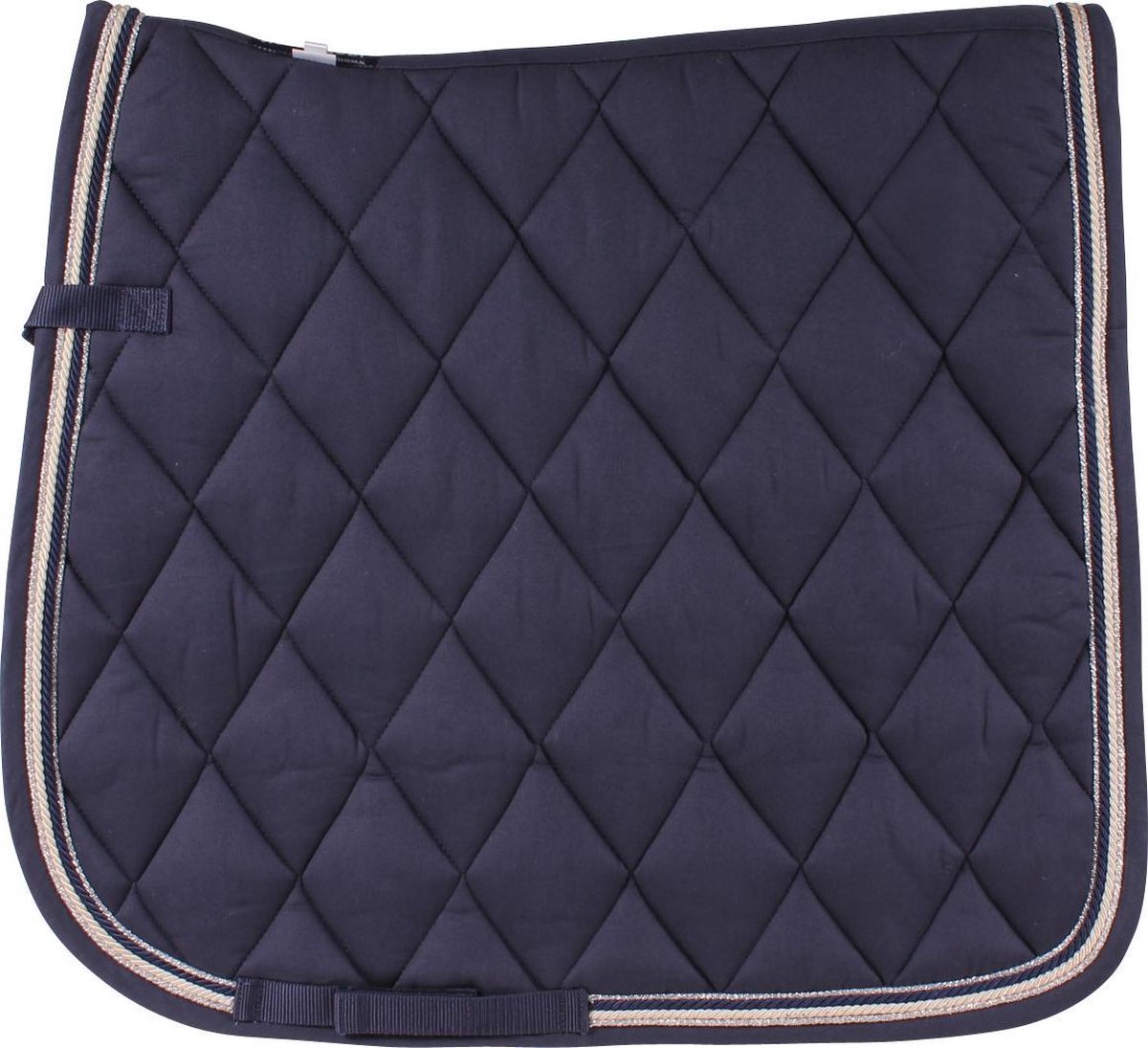 Horsegear Zadeldek  Deluxe - Dark Blue - veelzijdigheid Cob