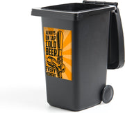 Container sticker Bier - Vintage - Tap - 40x60 cm - Kliko sticker