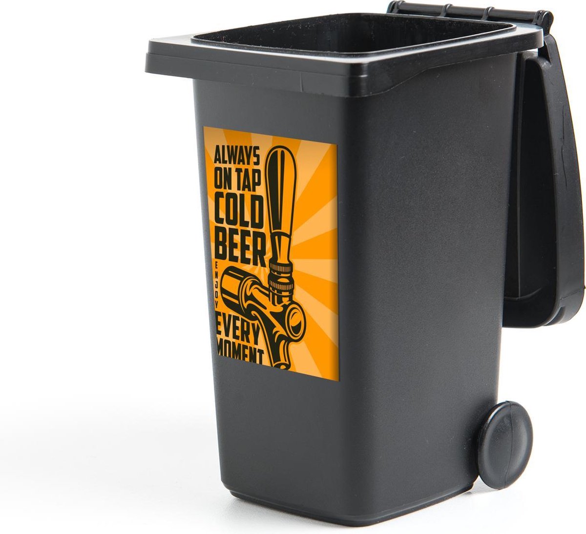 Container sticker Bier - Vintage - Tap - 40x60 cm - Kliko sticker