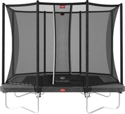 BERG Ultim Favorit trampoline Regular 280 cm grijs + Safety Net Comfort