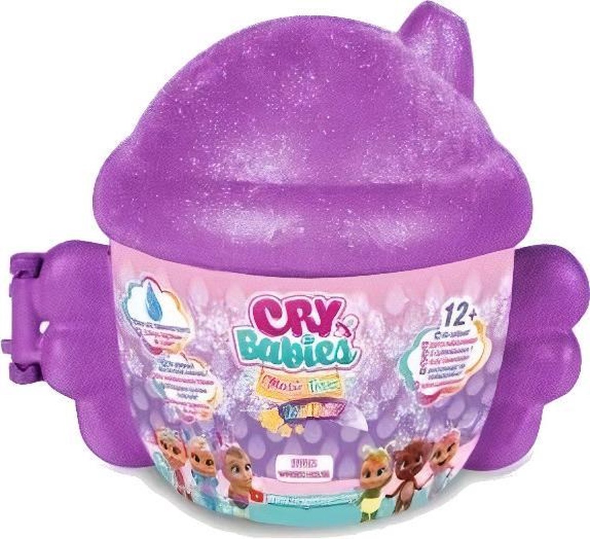 Imc Speelset Cry Babies Winged House Junior 10 Cm Paars