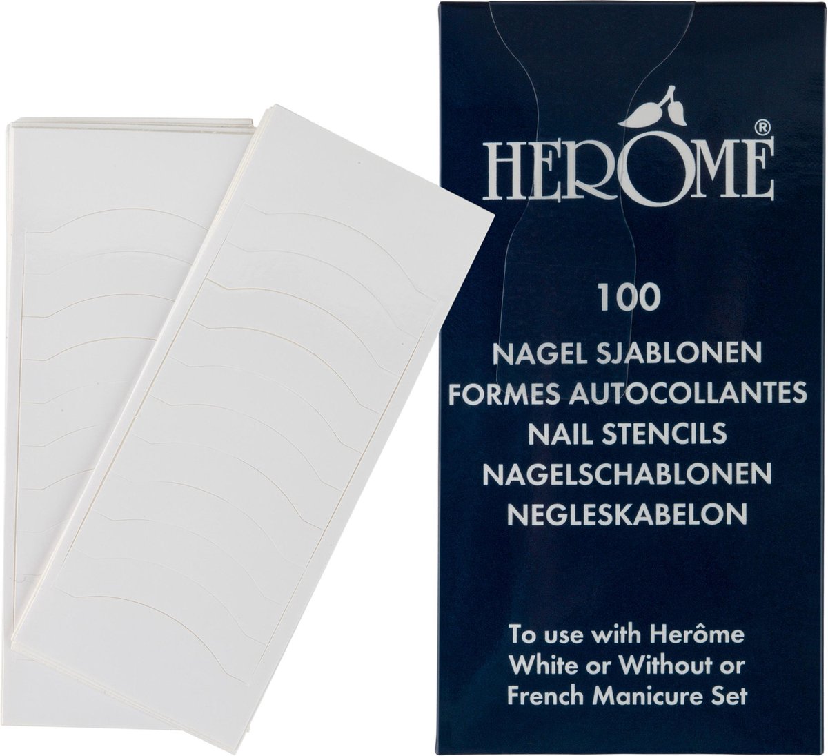 Herôme Nail Stencils - 10 st - decorate