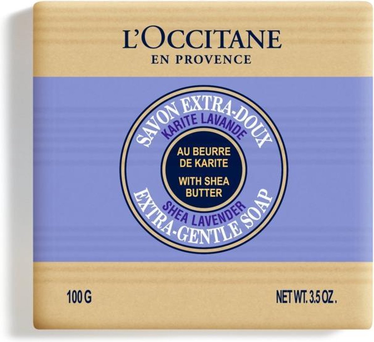 L'Occitane Shea Lavender Extra-Gentle Soap Stuk zeep 100 g 1 stuk(s)