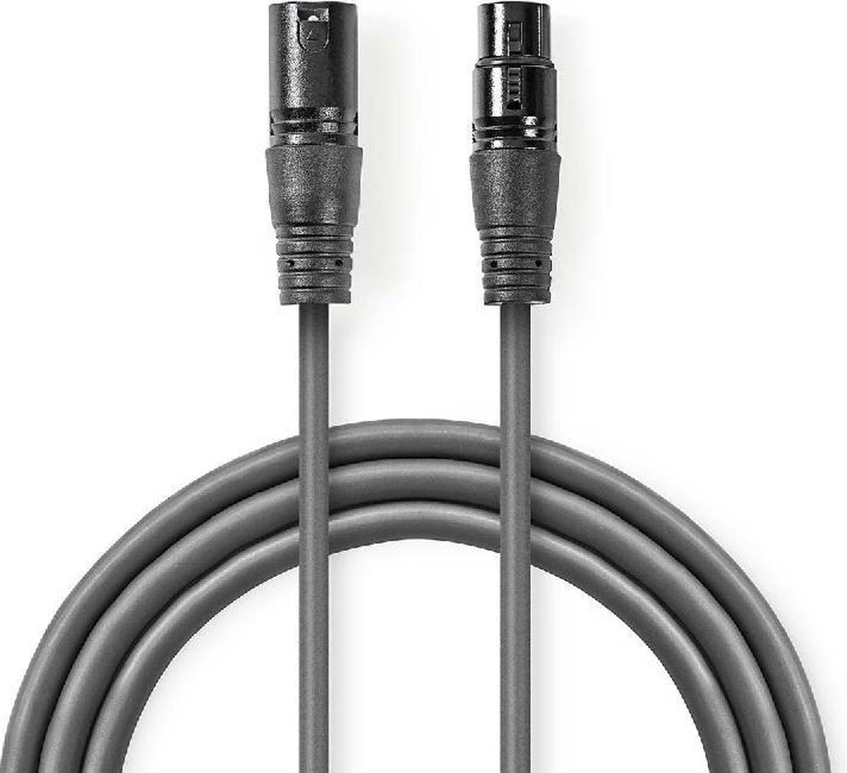 Sweex SWOP15010E50 5m XLR (3-pin) XLR (3-pin) Zwart audio kabel
