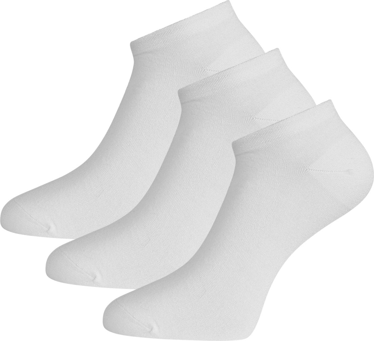 Sneakersokken Dani (3-pack) - Wit 35-40