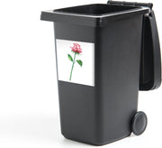 Container sticker Bloemen - Aquarel - Rozen - 40x40 cm - Kliko sticker