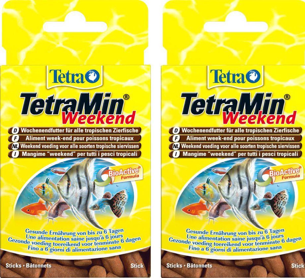 Tetramin weekend 20 st 2 verpakkingen vakantievoer