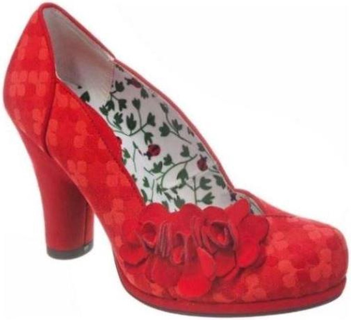 Charlotte Red in Swing Vintage Jaren 50 Stijl