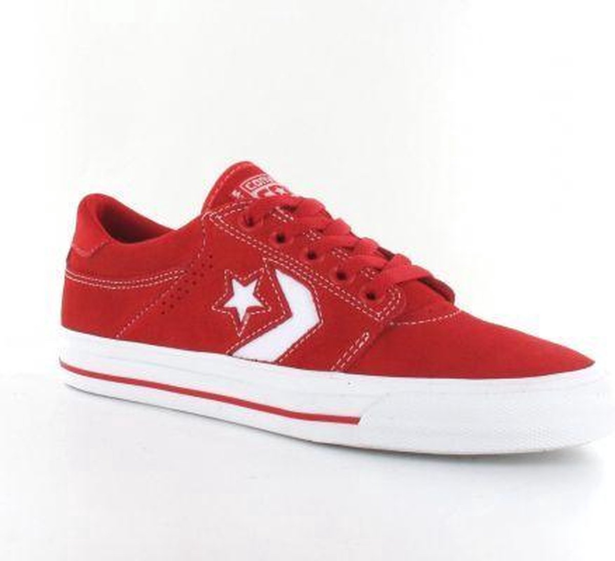Converse Tre Star OX - Herensnseaker - Rood - Maat 35