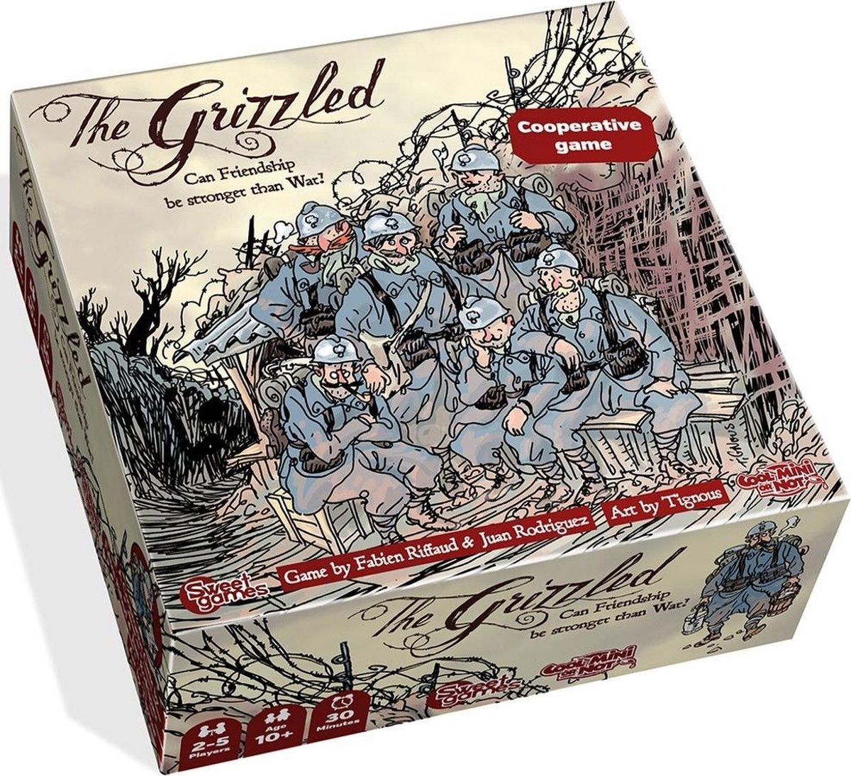 The Grizzled - Kaartspel - Engelstalig