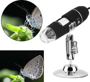 Digitale USB Microscoop Camera - Met LED Verlichting - 500 X Vergroting