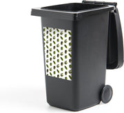 Container sticker Bladeren - Groen - Patronen - 40x60 cm - Kliko sticker