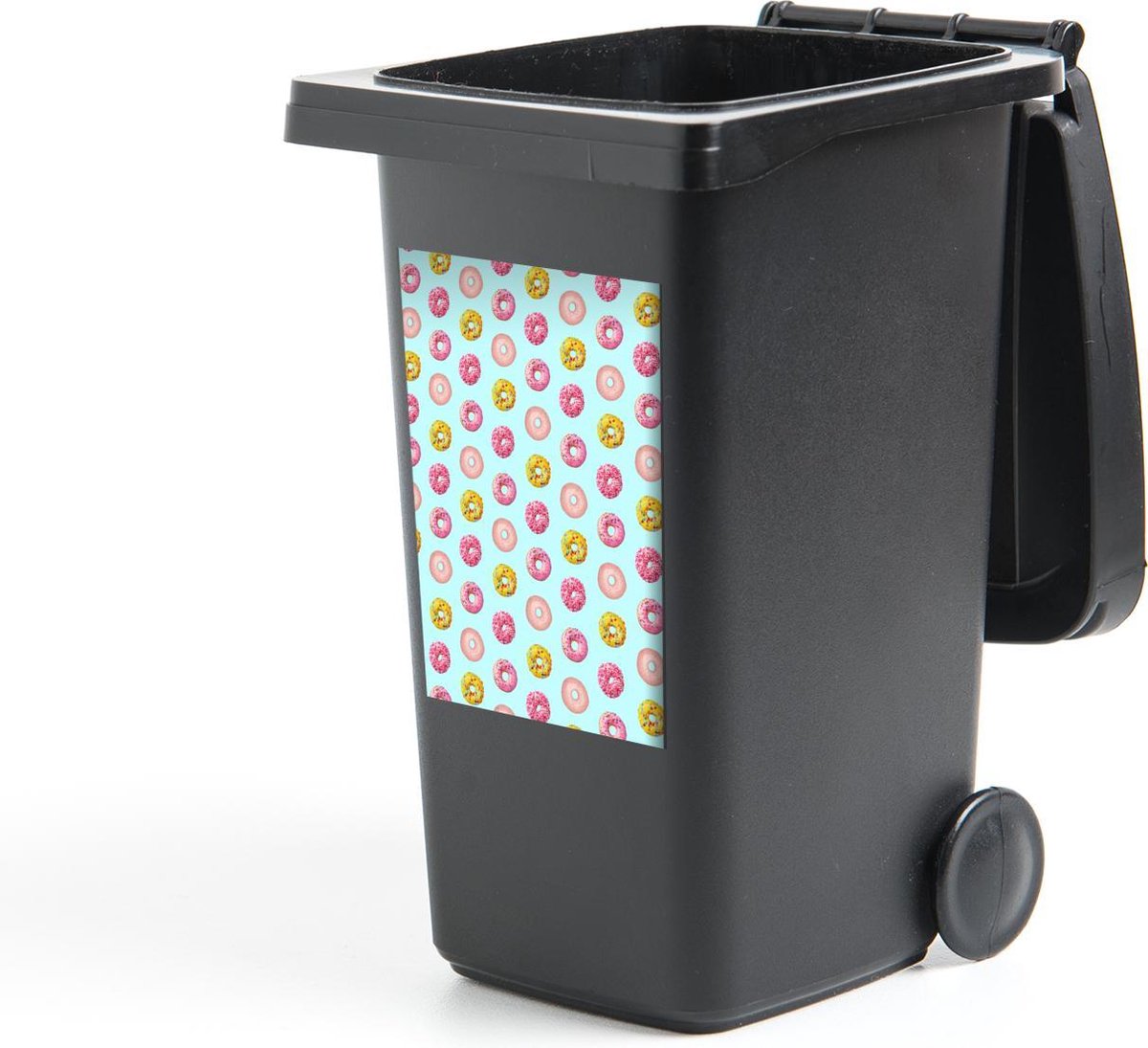Container sticker Donut - Patroon - Kleuren - 40x60 cm - Kliko sticker