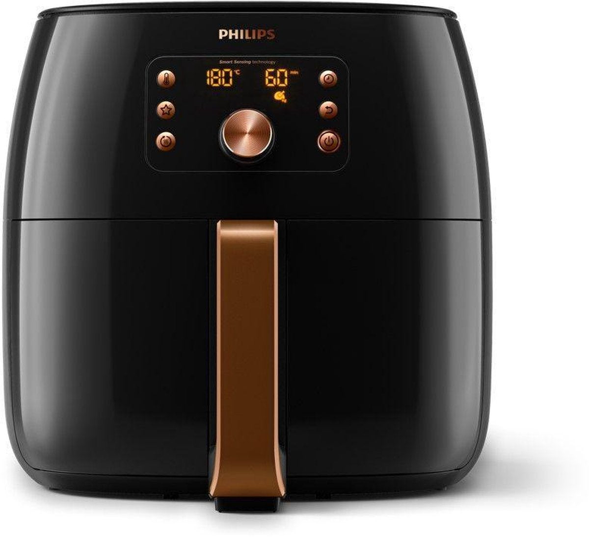 Premium Collection Airfryer XXL Zwart/Koper