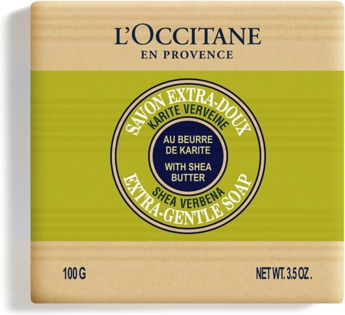 L'Occitane Shea Verbena Extra-Gentle Soap Stuk zeep 100 g 1 stuk(s)