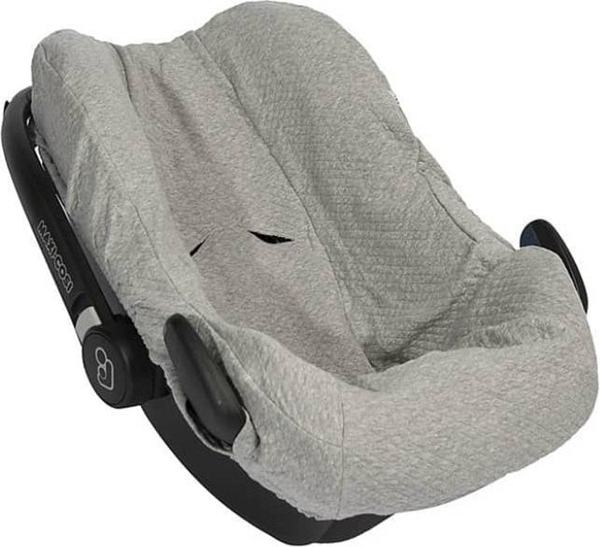 Trixie Autostoelhoes Diamond Stone Junior Polykatoen Grijs