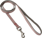 Adori Looplijn Comfort Grijs&Rood - Hondenriem - 130x2.0 cm
