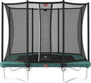 BERG Ultim Favorit trampoline Regular 280 cm groen + Safety Net Comfort