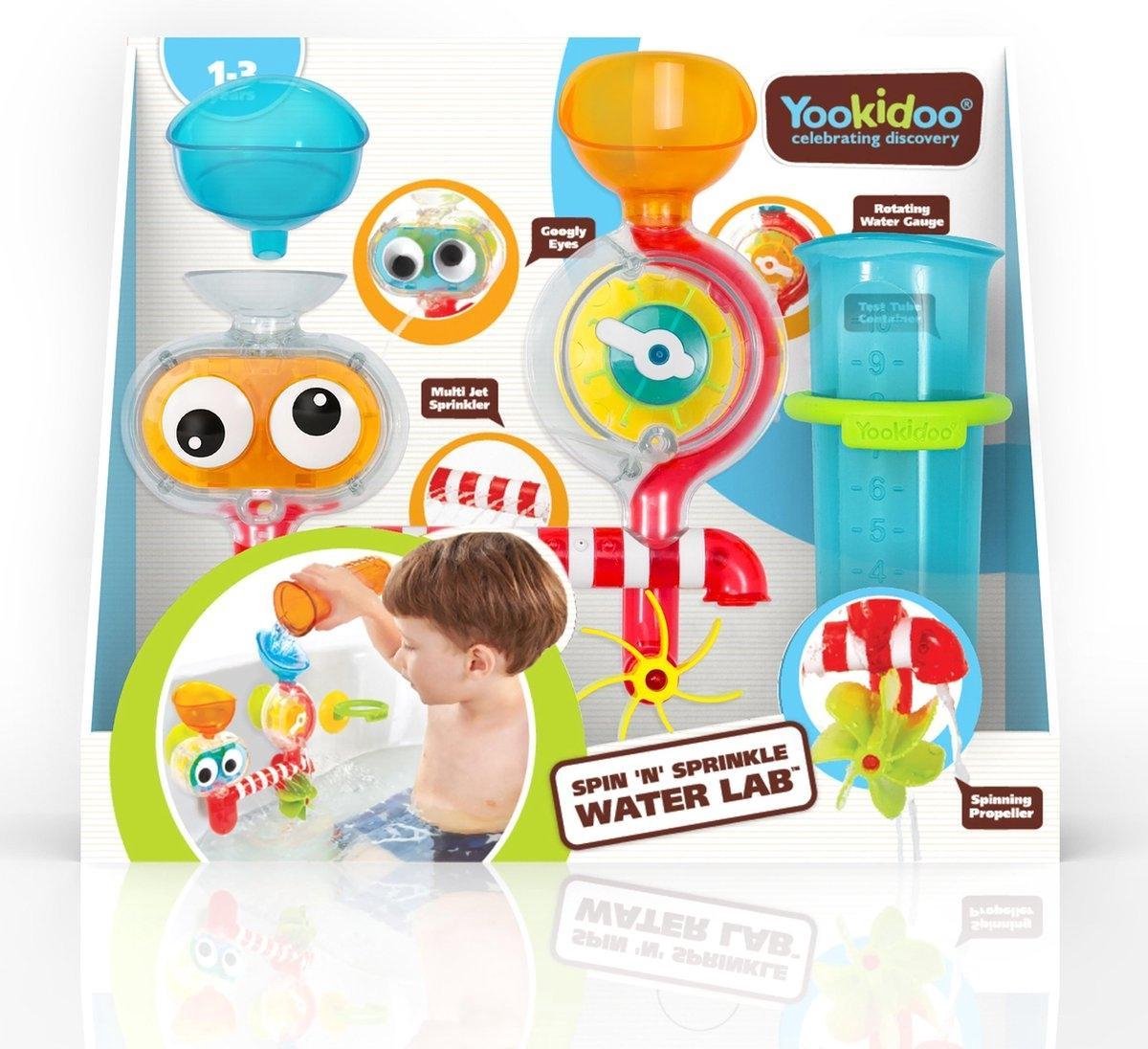 Yookidoo Spin Sprinkle Water Lab Transparant