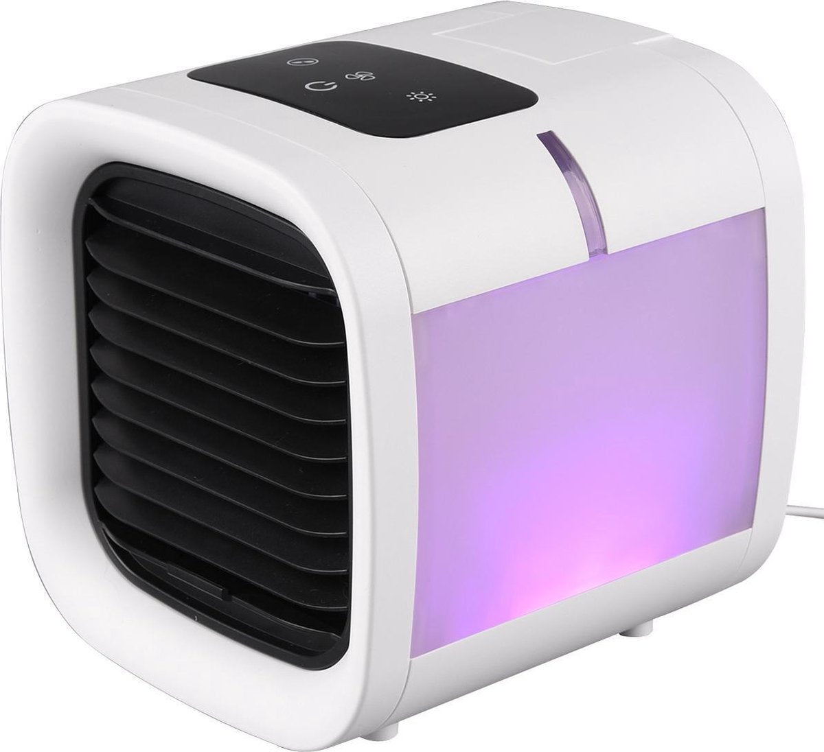 Ventilator - Trion Briskon - Luchtkoeler - Afstandsbediening - Timer - Staand - Vierkant - Mat Wit - Kunststof - BSE