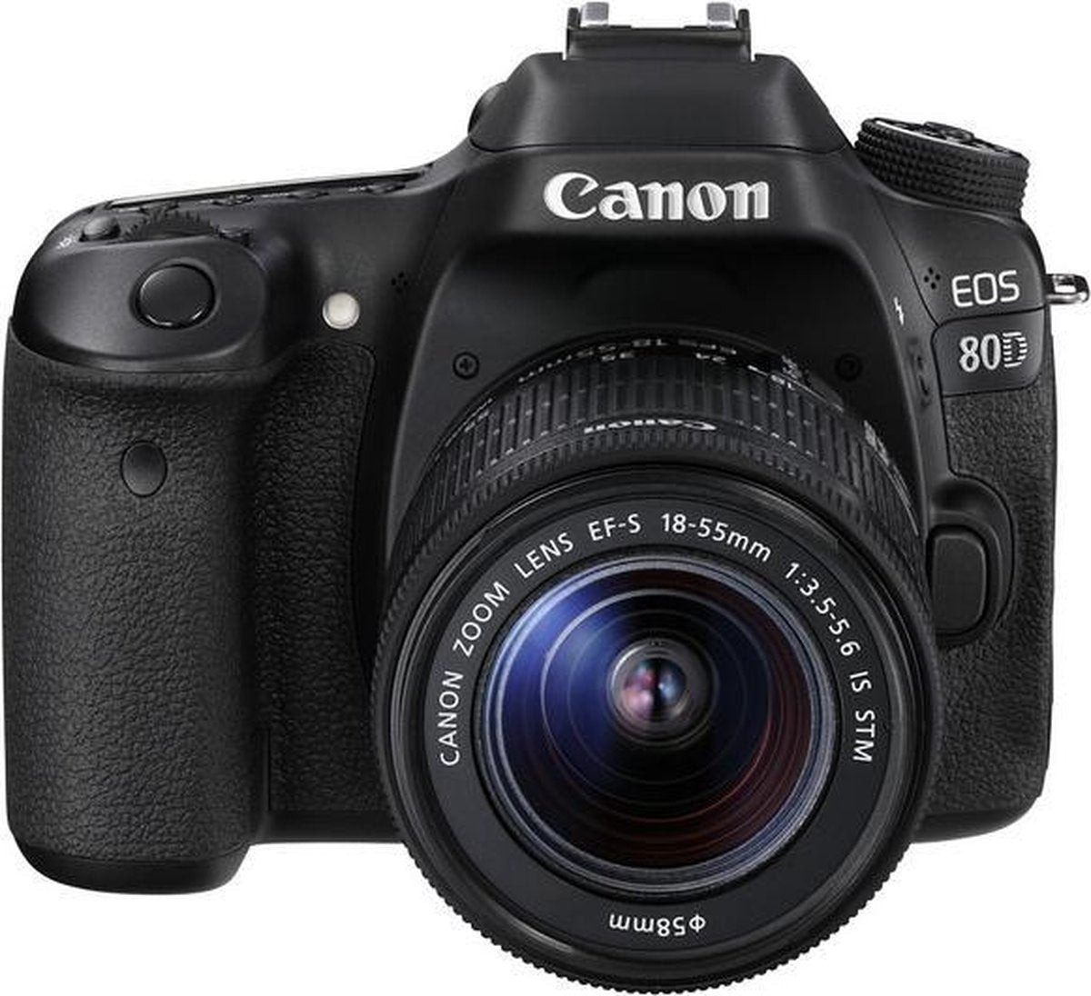 Canon EOS 80D + 18-135mm IS USM - Zwart